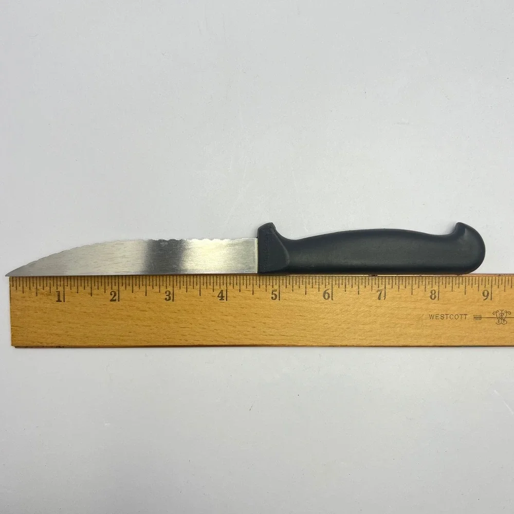 Set of 3 Betty Crocker Black Serrated Knives 9